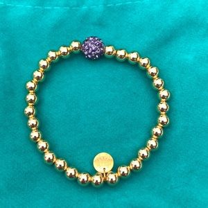 Rustic cuff Ireland purple